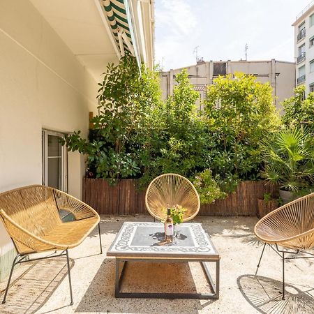Peaceful Haven, Terrace In 니스 외부 사진