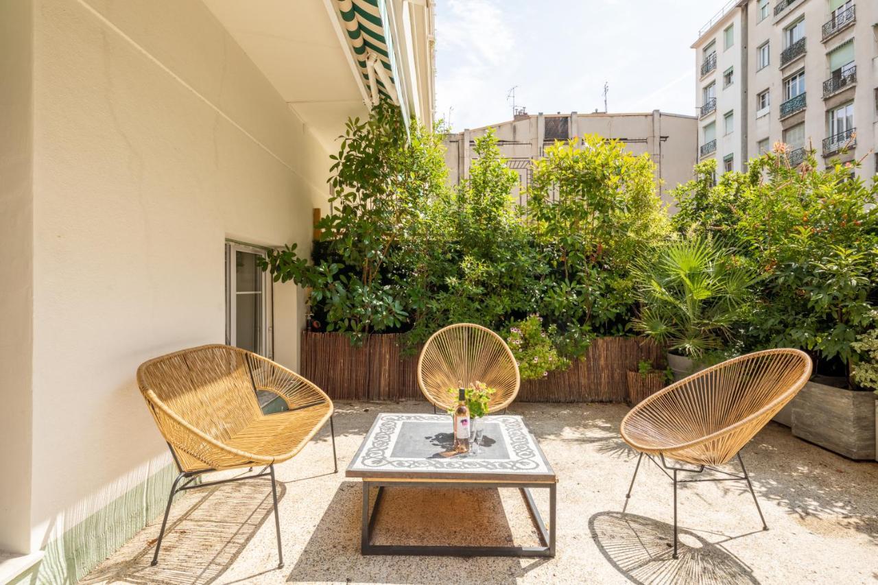 Peaceful Haven, Terrace In 니스 외부 사진